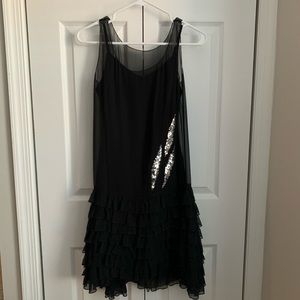 Betsey Johnson flapper dress with sequins